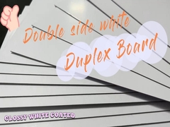 1mm 540gsm ホワイトボール紙両面ホワイトコーティングデュプレックスボード