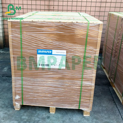 頑丈な袋のクラフト紙80gsm 90gsmの高力バージンのクラフト紙