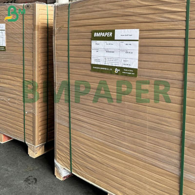 65gm - 90gm 高ストレッチクラフト紙 ブラウン色 高TEA値
