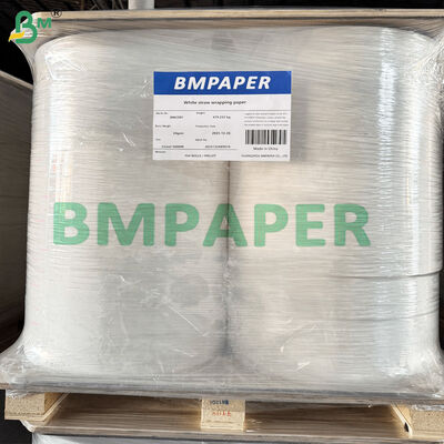 リボットシガレット紙ロール スリット 30mm 幅 25gsm 白い産業用タバコ包装紙