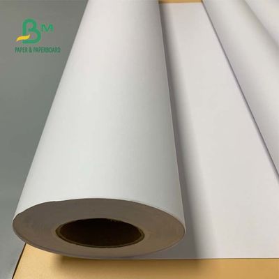92明るさ24" x 300ft 20lb CADの結束ペーパー光沢が無く白いロール