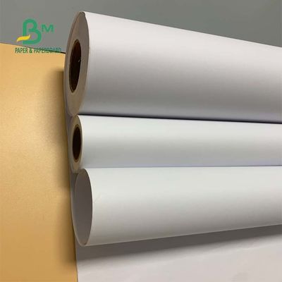92明るさ24" x 300ft 20lb CADの結束ペーパー光沢が無く白いロール