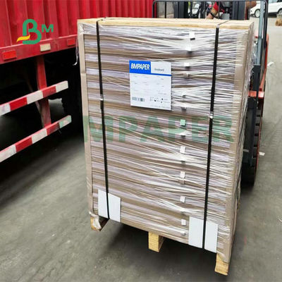 コーティングの薄板にされた白いボール紙は72 X 102cm 1mm 2mmをギフト用の箱のための3mm広げる