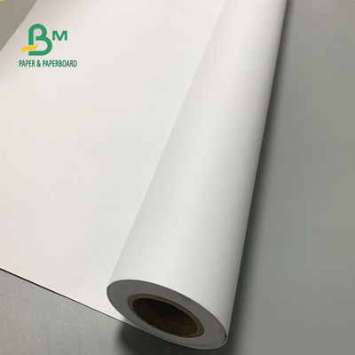 36&quot; x 500ft 92明るさ20lb CADの作図装置ペーパー光沢が無いとらわれのロール3&quot;中心