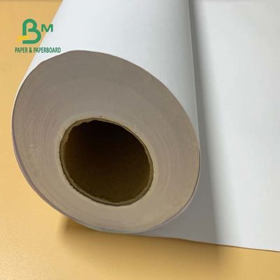 36&quot; x 300ft 20lb ウッドフリーのインクジェット結束ペーパー光沢が無いCADロール2&quot;中心
