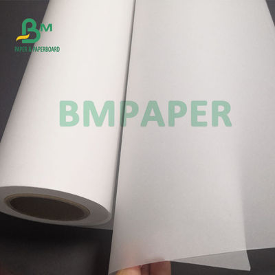 80gsmスケッチの絵画20&quot;のための半透明で白いトレーシング ペーパー ロールx 50yards