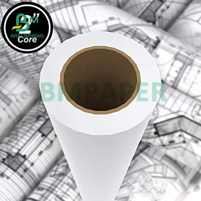 インクジェット・プロッター用紙 30&quot; 36&quot; x 500ft 3&quot; カーネル 92 明るい白