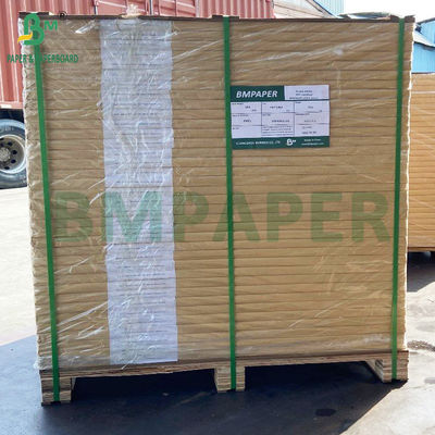 塗装された片側C1S 輝くラベル 顔紙 90gm ラベル業界用