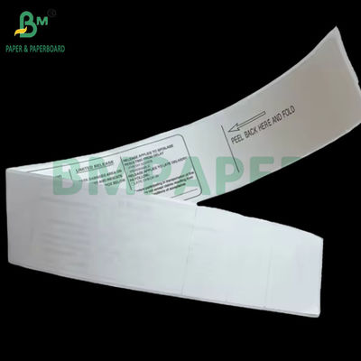 70gm 熱ラベル エアライン 粘着型荷物ラベル 紙 53.9cm X 5.5cm