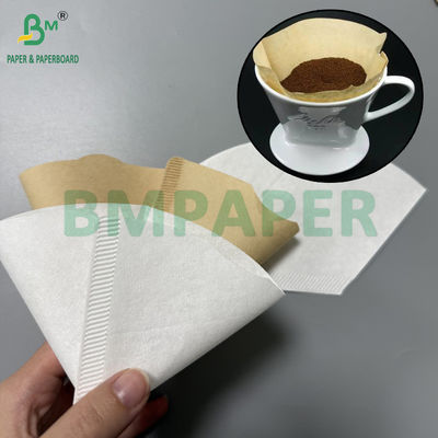 50gm 未白化 天然茶色のコーヒー フィルター紙 食品級 原材料
