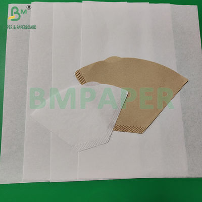 50gm 328mm ホワイトとブラウン食品グレード カフェフィルター残留紙ロール