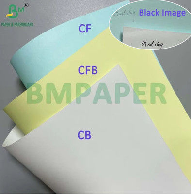 CB ホワイト CF ブルー CFB ピンク 75GSM NCR 紙 500枚の紙 パック 8.5 x 14インチ