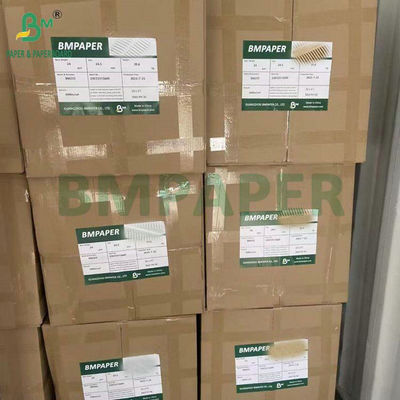 食品グレード漂白未漂白40GSM 50GSMコーヒーフィルターペーパーロール1200mm