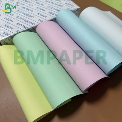 60gsm 65gsm ノーカーボンコピー用紙 8.5 X 11インチ CFB CF カナリア色 CCP用紙