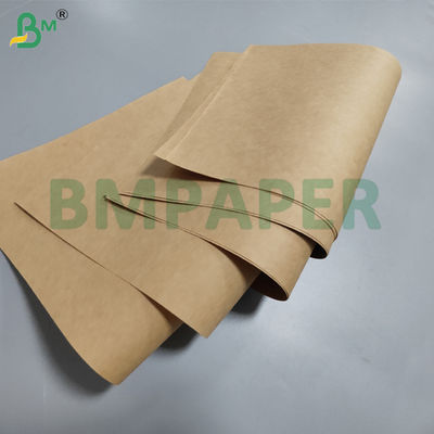75gsm 80gsm Sack Brown Kraft Paper For Cement Bags 65 x 100cm Extensible