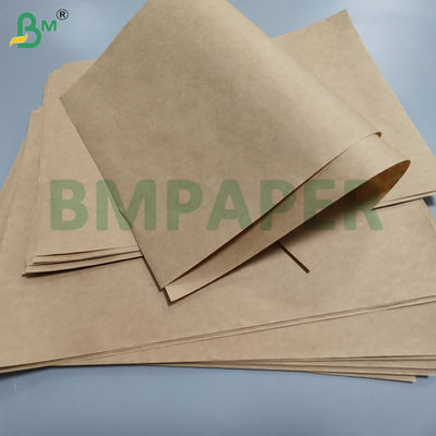 75gsm 80gsm Sack Brown Kraft Paper For Cement Bags 65 x 100cm Extensible
