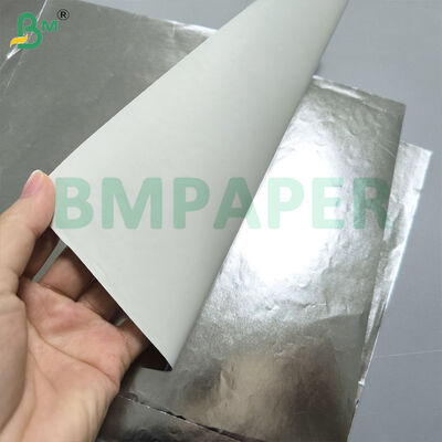 片面銀・金、片面白のビール瓶ラベル用ベース紙