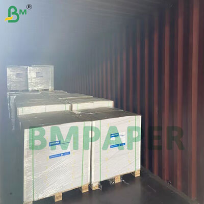 ブルーコアカードストック 双面の光沢のあるカード印刷紙 高精度印刷