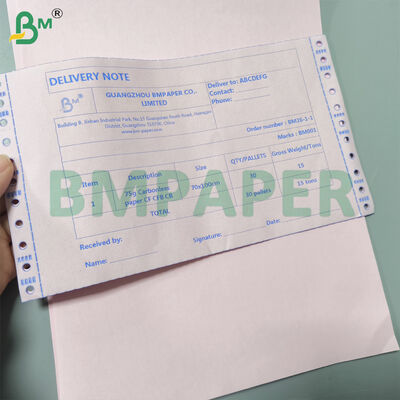 レギュラー20ポンド ノーカーボン紙 8.5インチ x 11インチ マルチカラーNCR用紙