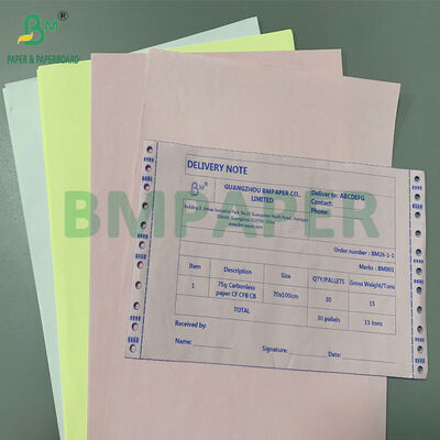 青色画像 高コントラスト プレミアム 48gsm 75gsm ノーカーボン複写紙 クリアコピー用