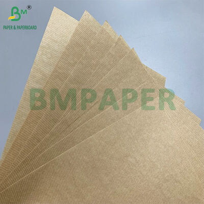 Premium Natural 50gsm 60gsm Ribbed Kraft Paper for Gift Wrapping and Crafts
