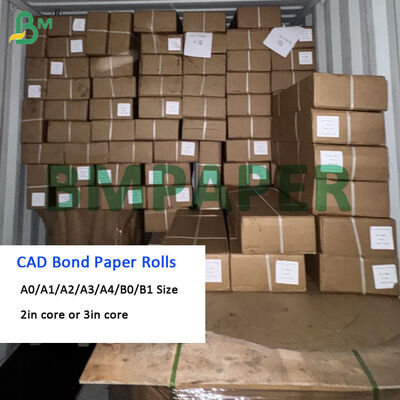 A0 サイズ 80gm CAD 紙巻 841mm X 50m 100m 150m