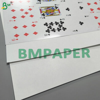 310gsm リネンエンボス加工 青コア トランプ用紙 シースルーなし ハイエンドポーカーカード用